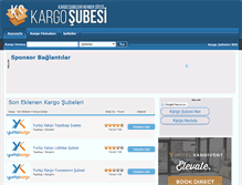 Tablet Screenshot of kargosubesi.net